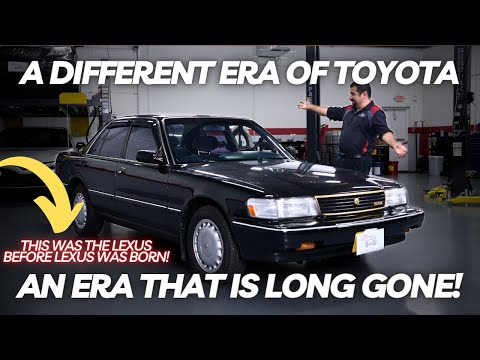 A Look At a Different Era Of Toyota | An Era That is Long Gone! Pre-Lexus Toyota.