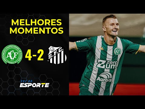 CHAPECOENSE 4 X 2 SANTOS | MELHORES MOMENTOS | BRASILEIRÃO 2026