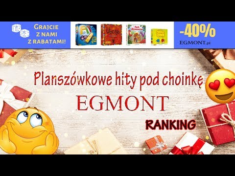 Planszówkowe HITY pod choinkę EGMONT