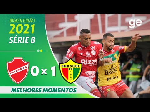 Gols e lances de Vila Nova-GO x Brusque