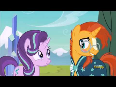 Starlight Glimmer saying goodbye to Sunburst
