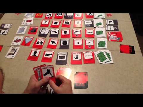 Mob City: The Card Game - Gameplay