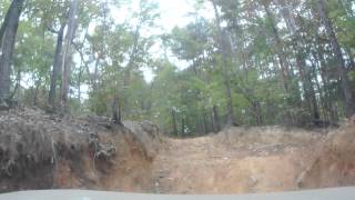 preview picture of video 'Toyota FJ,  Uwharrie 10 19 2013 first tough climb after Dutch john trailhead'