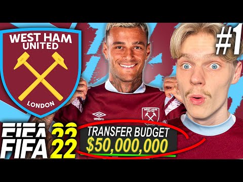 FIFA 22 West Ham United Career Mode EP1 - NEW SERIES! 🤩