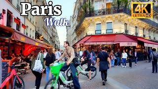 🇫🇷 Paris Walking Tour 4K HDR | Galeries Lafayette & Luxury Shopping in Paris | F