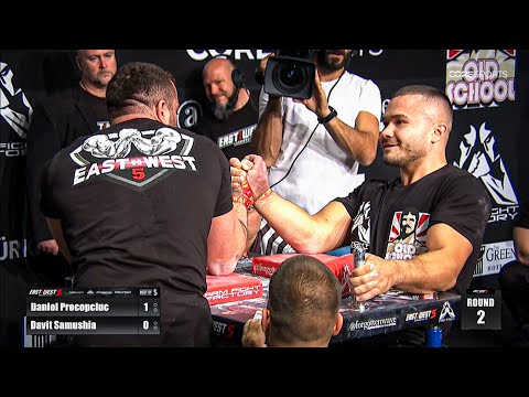 Davit Samushia vs Daniel Procopcuic 85kg Rt Title Match | East vs West 5 Highlights