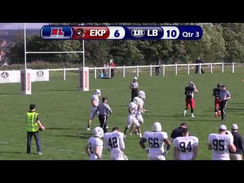 London Blitz @ East Kilbride Pirates - BAFANL Premiership Semi-Final - 22nd September 2013