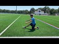 Dynamic mobility routine before jiujitsu training, football practice or weight lifting