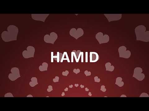 HAPPY BIRTHDAY HAMID