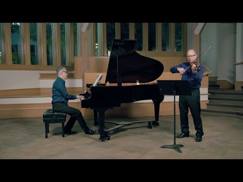 Sholem dobriden - a Prayer for Peace. Steven Greenman composer & violinist, Byron Schenkman pianist