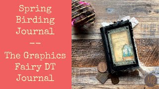 Spring Birding Journal Flip Through - The Graphics Fairy Design Team Journal {SOLD}