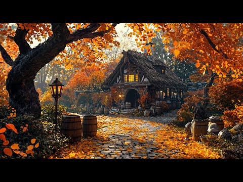 Autumn in The Medieval Village – Relaxing Medieval Music for Deep Focus and Inner Calm