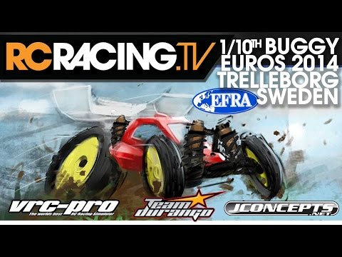 EFRA 1/10th 2WD Off Road Euros 2014 - Tuesday Qualifying - Live!