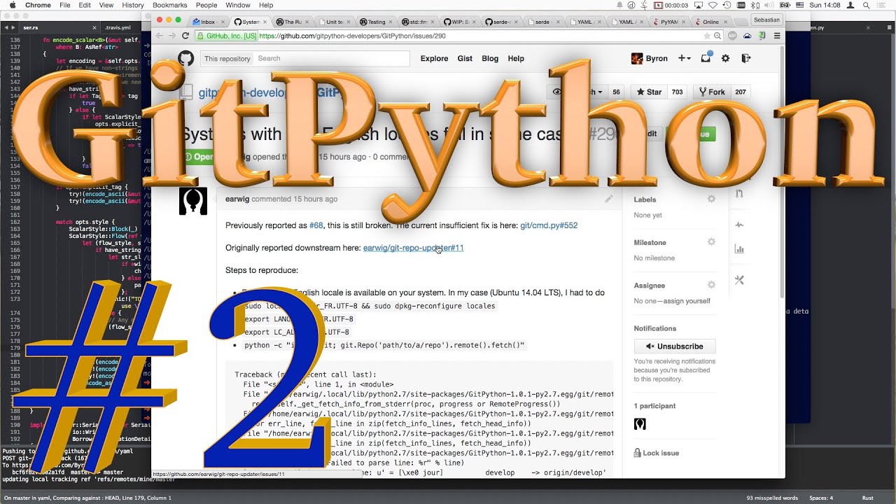 GitPython #2 [fix issue 290 - enforce C locale]
