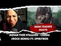 Music Teacher Reacts to MEGAN THEE STALLION - Cobra (ROCK REMIX) ft. SPIRITBOX