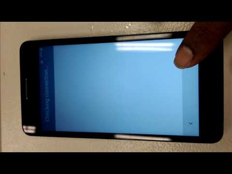 How to set up a Alcatel smartphone