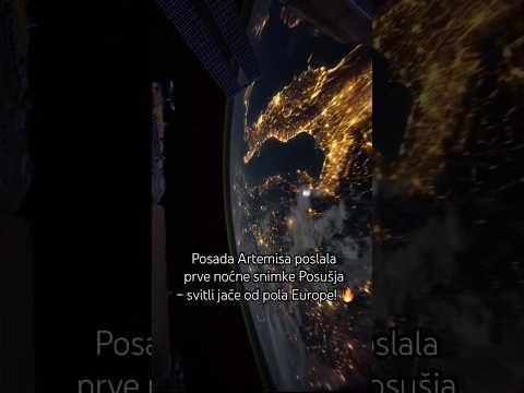 Posada Artemisa objavila noćne snimke Zemlje – Posušje se jasno ističe jakim svitlom! 💪