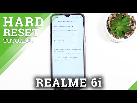 How to Factory Reset REALME 6i – Delete All Content & Settings