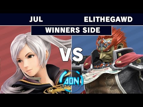 AON Ultimate 47 - 3D | Jul (Robin) Vs EliTheGawd (Gannondorf) Winners Round 3 - Smash Ultimate