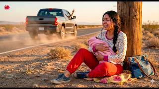 La echaron con su bebé y un extraño la salvó.