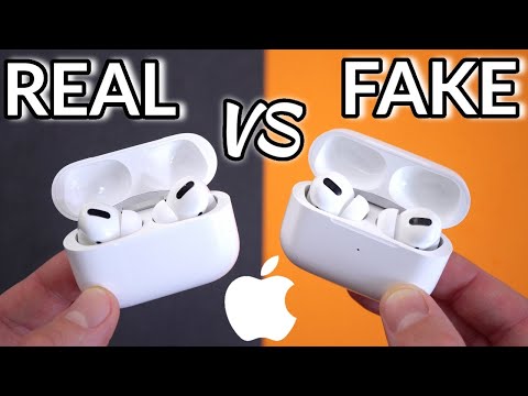 FAKE VS REAL Apple AirPods Pro - Buyers Beware! Real ANC, Perfect Clone!