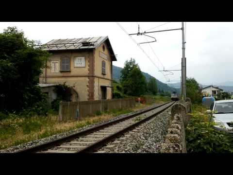 TIGRE E.652 090 CON TRAMOGGE DEL CEMENTO IN TRANSITO AL CASELLO A ROBILANTE.(CN) 9 - 6 - 2017