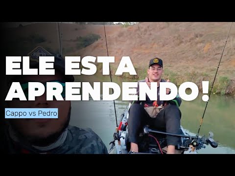 Dia do Tucunaré amarelo na pescaria em Laranjal MG