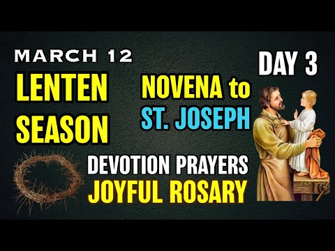 ROSARY SATURDAY, March 12, 2022, ✝︎ Lenten Devotions ✝︎ Joyful Mysteries