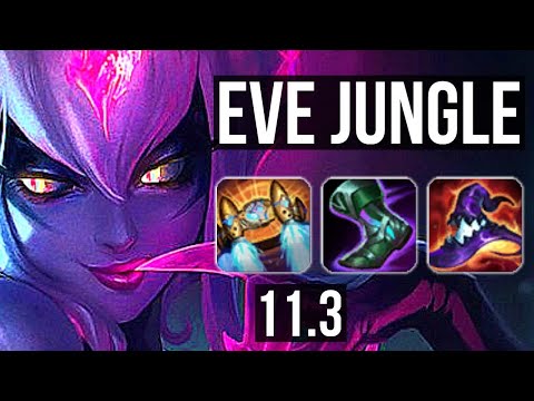 EVELYNN vs JARVAN IV (JUNGLE) | 10/1/6, Rank 9, Dominating | TR Challenger | v11.3
