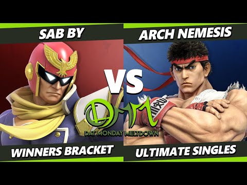 DAT MM 260 - sab_by (Captain Falcon) Vs. Arch Nemesis (Ryu) SSBU Ultimate Tournament