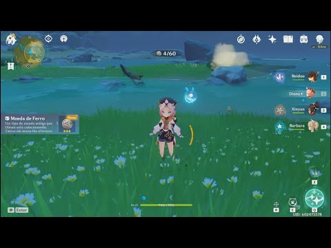 Genshin Impact: Caça aos Tesouros primeiro dia