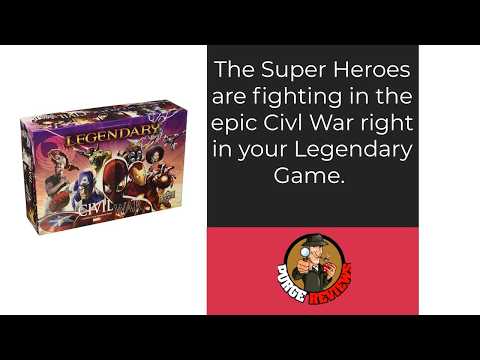 The Purge: #5467 Legendary: A Marvel Deck Building Game - Civil War: The Super Heroes are ready to battle it out