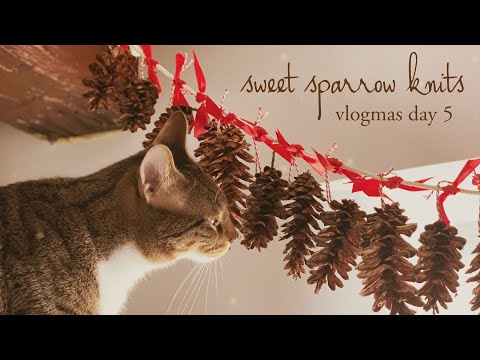 sweet sparrow knits - vlogmas day 5