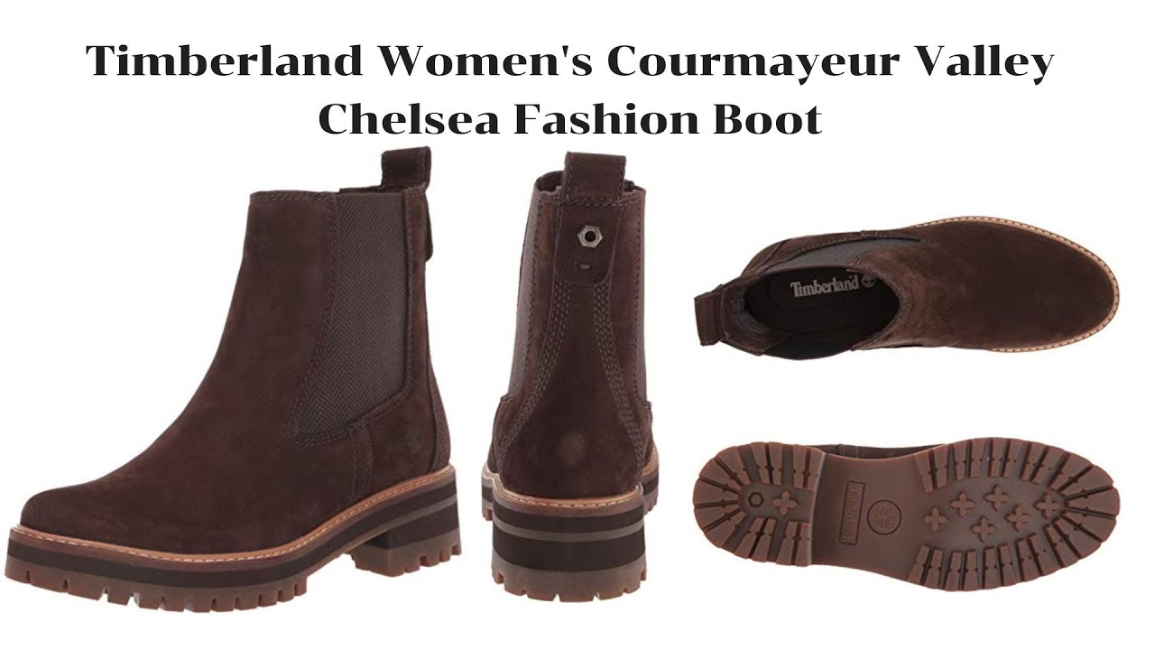 Watch video Timberland Women's Courmayeur Valley Chelsea Fashion Boot Now Timberland Women's Courmayeur Valley Chelsea Fashion Boot
