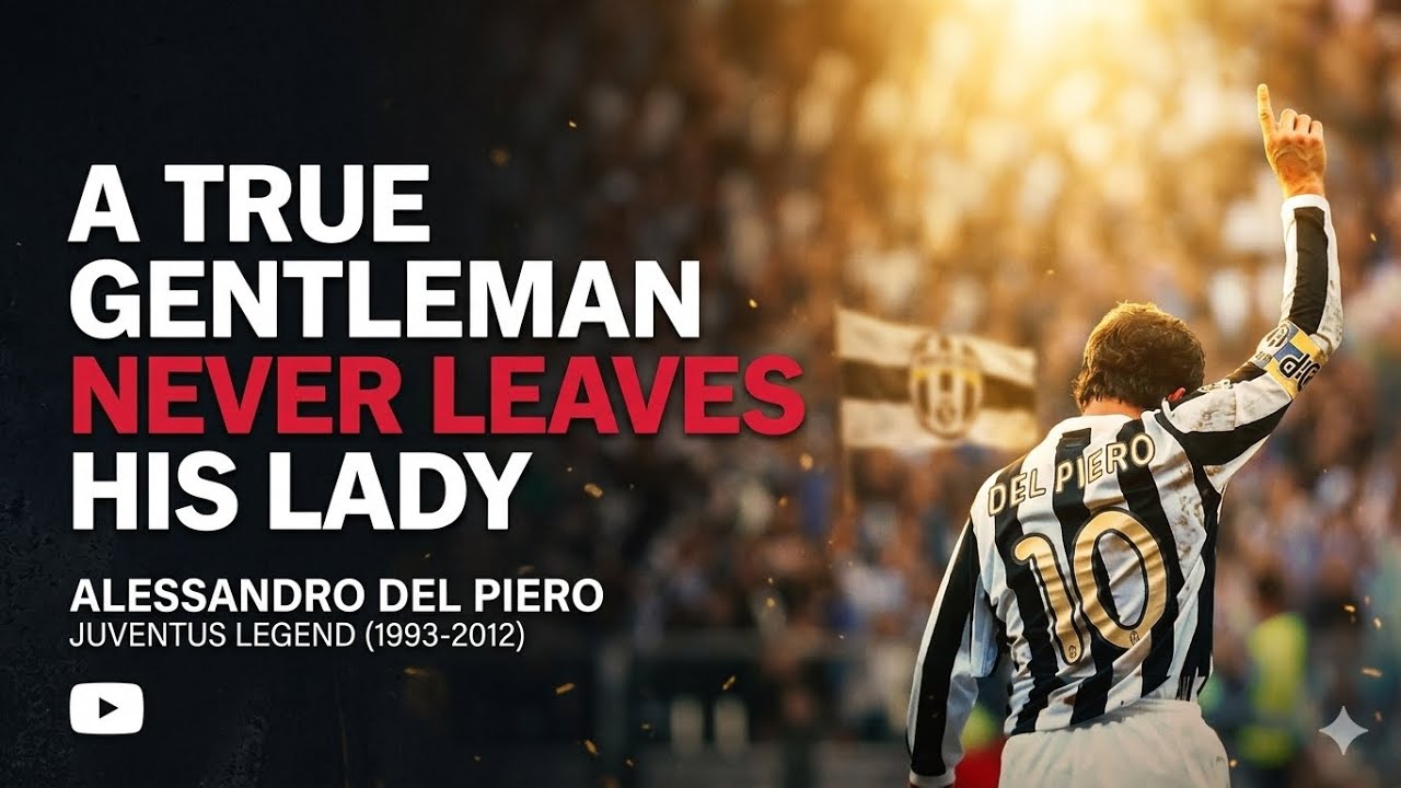 Unwavering Loyalty: Del Piero's Juventus Story! 🖤