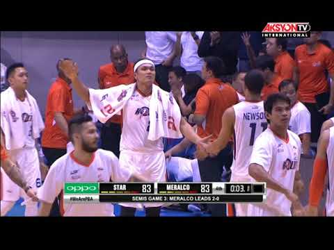 PBA Governors' Cup 2017 Highlights: Star Hotshots vs Meralco Bolts Oct. 5, 2017