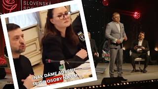 REAKCIA PREDSEDU VLÁDY SR ROBERTA FICA NA VYDIERAČSKÉ KONANIE UKRAJINSKÉHO PREZIDENTA ZELENSKÉHO