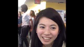 【サプライズ！】ニューヨークの大学生が食堂で急に踊り出した！フラッシュモブが始まりました！！