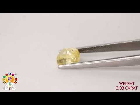 Yellow Sapphire 3.08ct. (Super Premium) video