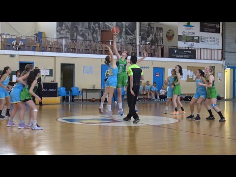 Basket U15 F. Cht PACA. 1er QT. Antibes vs Rousset 30 avril 2022.
