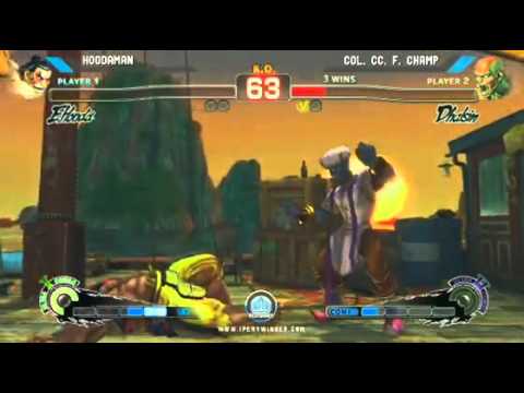 SSF4: AE -coL. CC. F. Champ vs Hoodaman - Starbase Arcade Grand Finals
