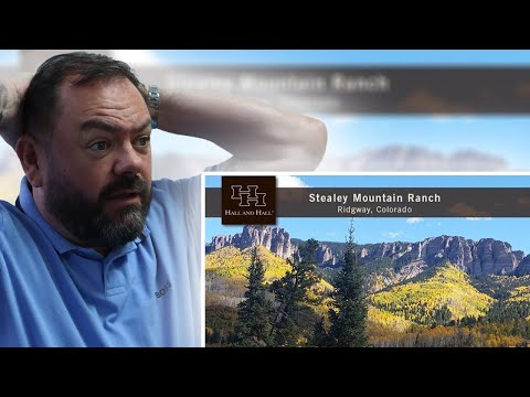 BRITS React to Colorado Ranch For Sale! - Stealey Mountain Ranch - Ridgway, Colorado