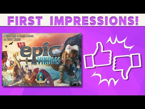 Tiny Epic Vikings - First Impressions REVIEW!