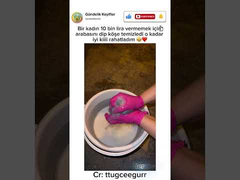 Keşke biri benim arabamı da böyle yıkasa 🤣
