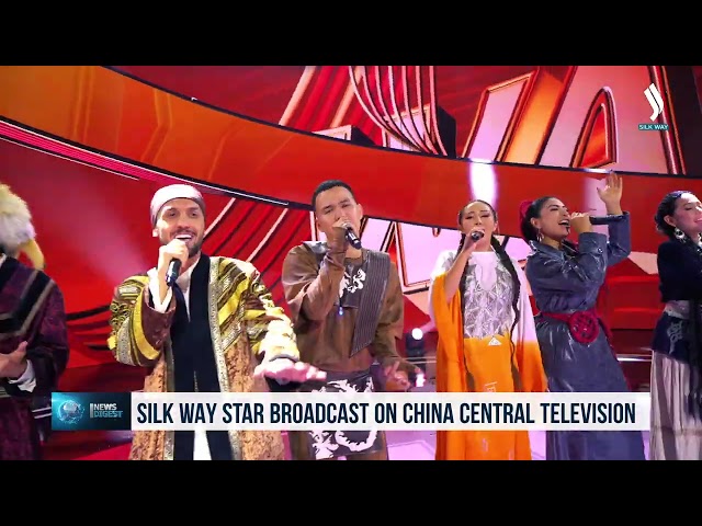Silk Way Star, Çin Merkez Televizyonu yayınında gösterildi