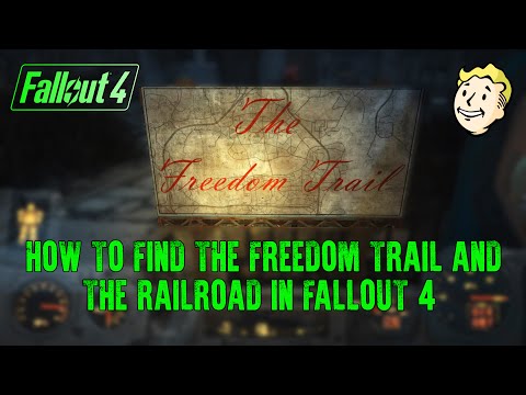 Fallout 4 | How to find The Rail Road & Freedom Trail