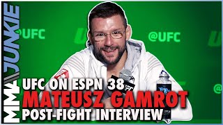 Mateusz Gamrot Reveals What Khabib Said About Islam Makhachev After Win | UFC on ESPN 38