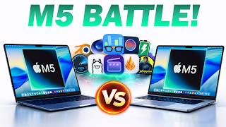 M5 MacBook Air vs MacBook Pro M5 - The THERMAL Gap Is INSANE!