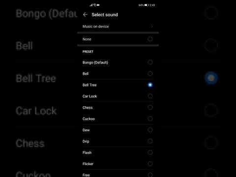 Huawei Phone notification sounds