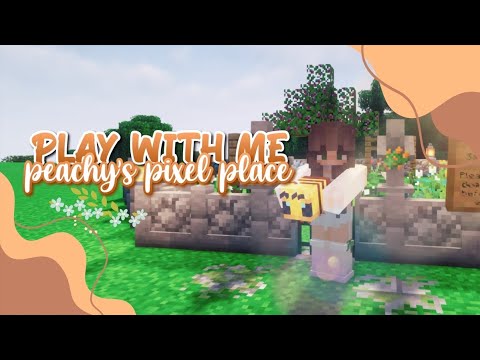 just peachy - LET’S PLAY: MY SERVER 🔴 Minecraft Livestream